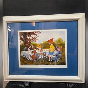 Framed Winnie the Pooh Art Print